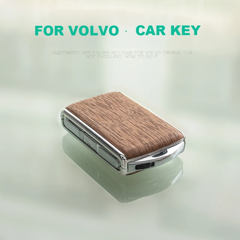 볼보 가죽 키 쉘 수정 키 케이스 버클, 자동차 스타일링 액세서리, S90 V90 XC90 XC40 S60 XC60 V60