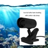 E27 Pet Light Holder UVA UVB Turtle Heating Lamp Bases Set High Temperature Resistance Rotary Clip-on Bulb Lighting 4