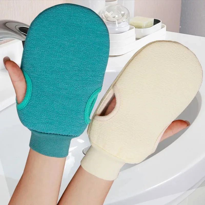 1PC Bath For Peeling Exfoliating Body Cleaning Scrub Mitt Rub Dead Skin Gloves For Shower Body Brush Towel SPA Foam Body Massage