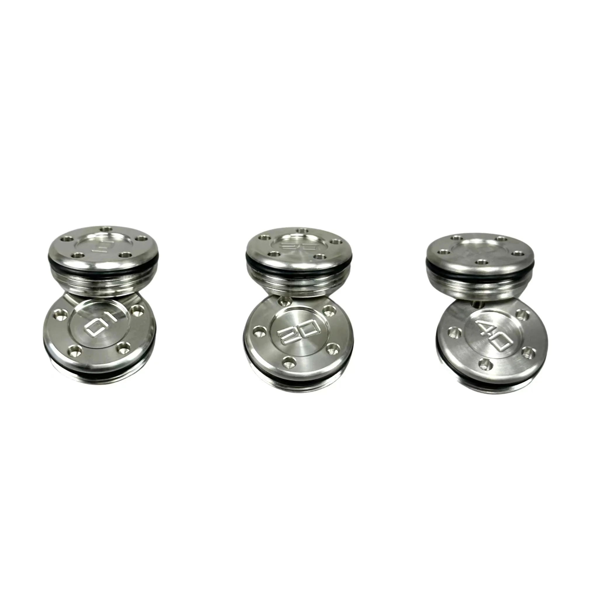2pcs Silvery Golf Weight Custom Putter Screws Weights Compatible with Titleist Scotty Cameron 5g/10g/15g/20g/25g/30g/35g/40g 4