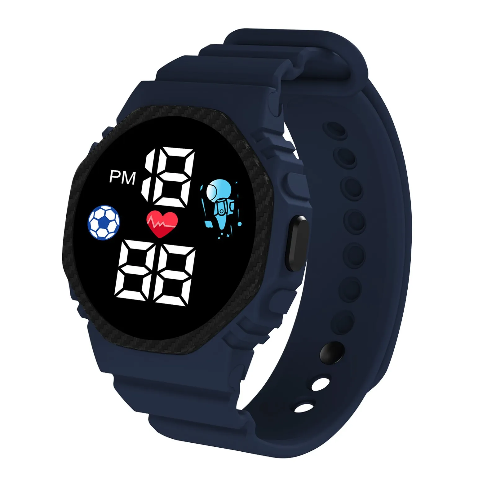 Colorful Kids LED Digital Waterproof Smartwatch - Fashion Sports Bracelet