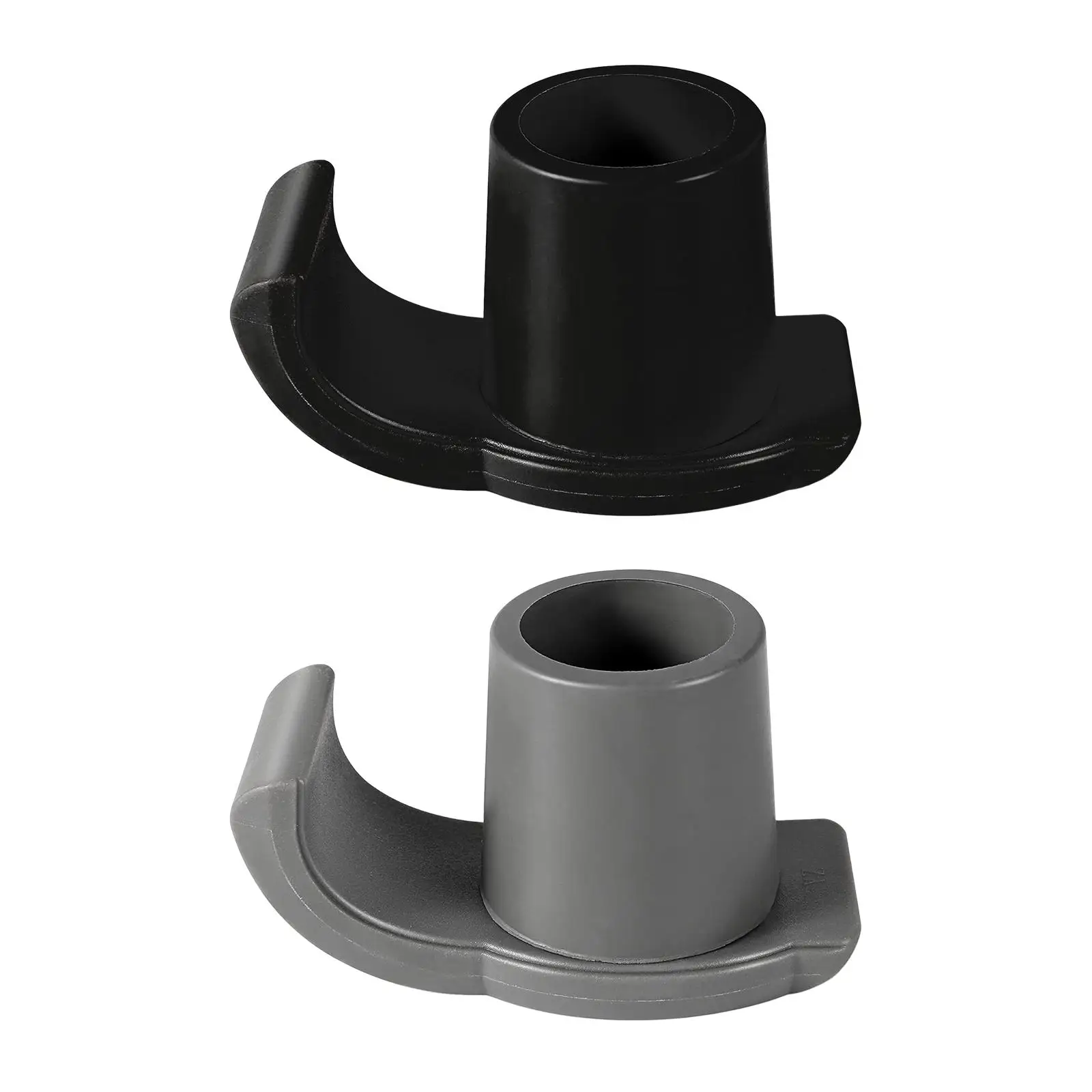 접이식 워커용 스키 글라이드 고무 페룰, 1 1/8 인치 튜브 도구 코스터 캡 글라..