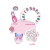 2024 Kids Makeup Set Scented Nail Art Set Press on nail Set Stickers Nail Polish Art Kids Toys 3