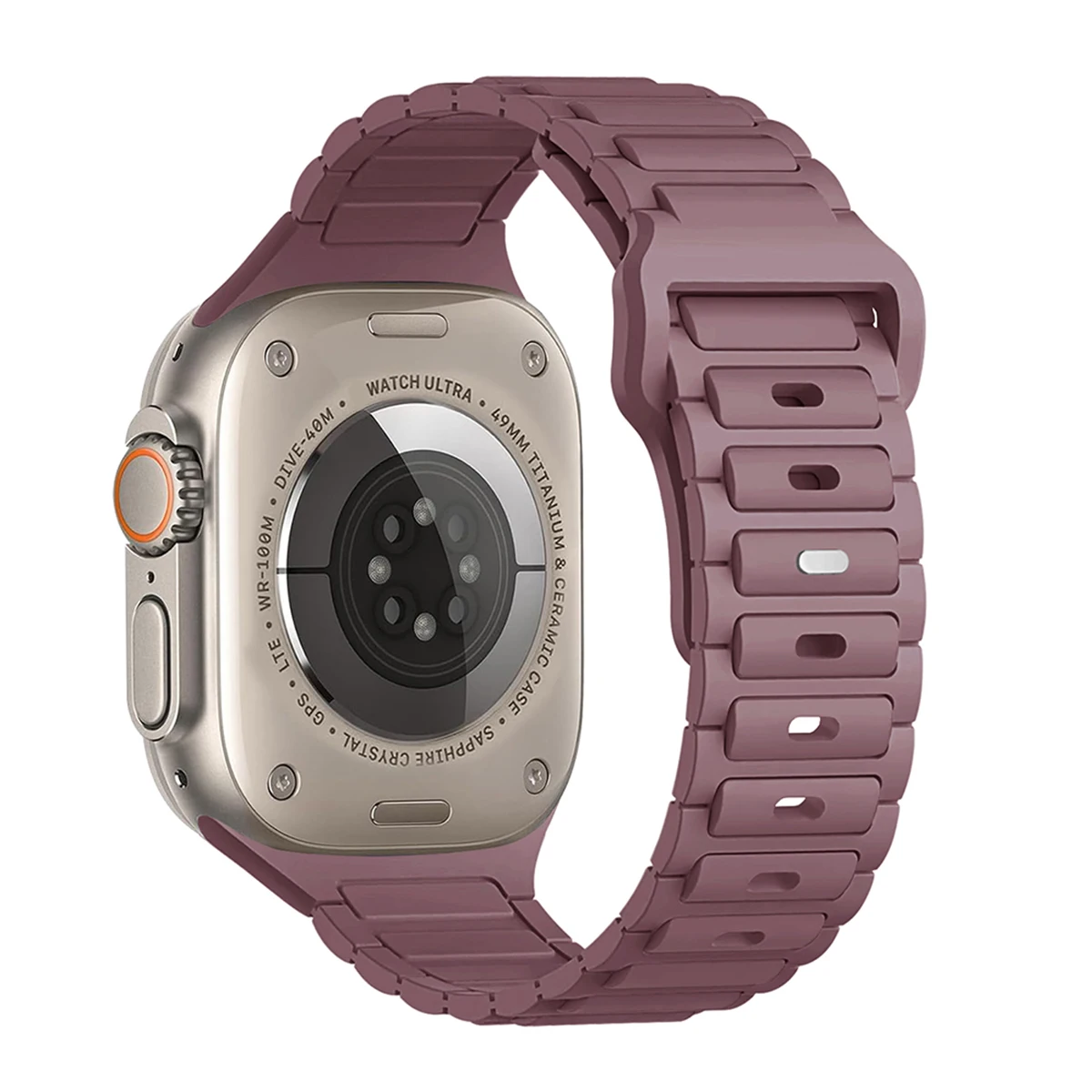 ตัวเลือกสินค้า สร้อยข้อมือซิลิโคนแฟชั่นสำหรับ Apple Watch ทุกรุ่น