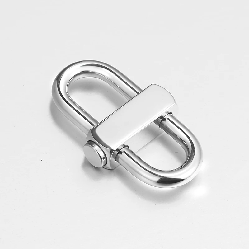 Real Titanium Durable Security Keychain Men Waist Hanging High Quality Car Key Chain Super Light Anti-lost Key Accessories