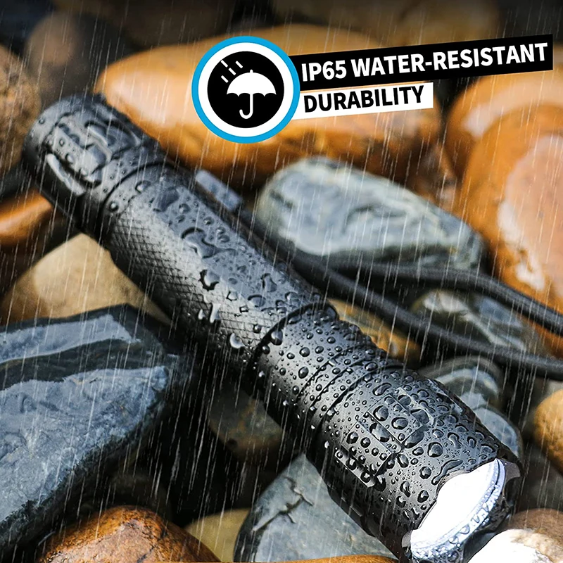 S5fc9ffb1bd3f47e7b9046131ef2455fd5 Tactical Flashlight 1200 Lumen LED Weapon Light with Picatinny Rail/Mlok Mount for Outdoor and Pressure Switch Included Mallzona