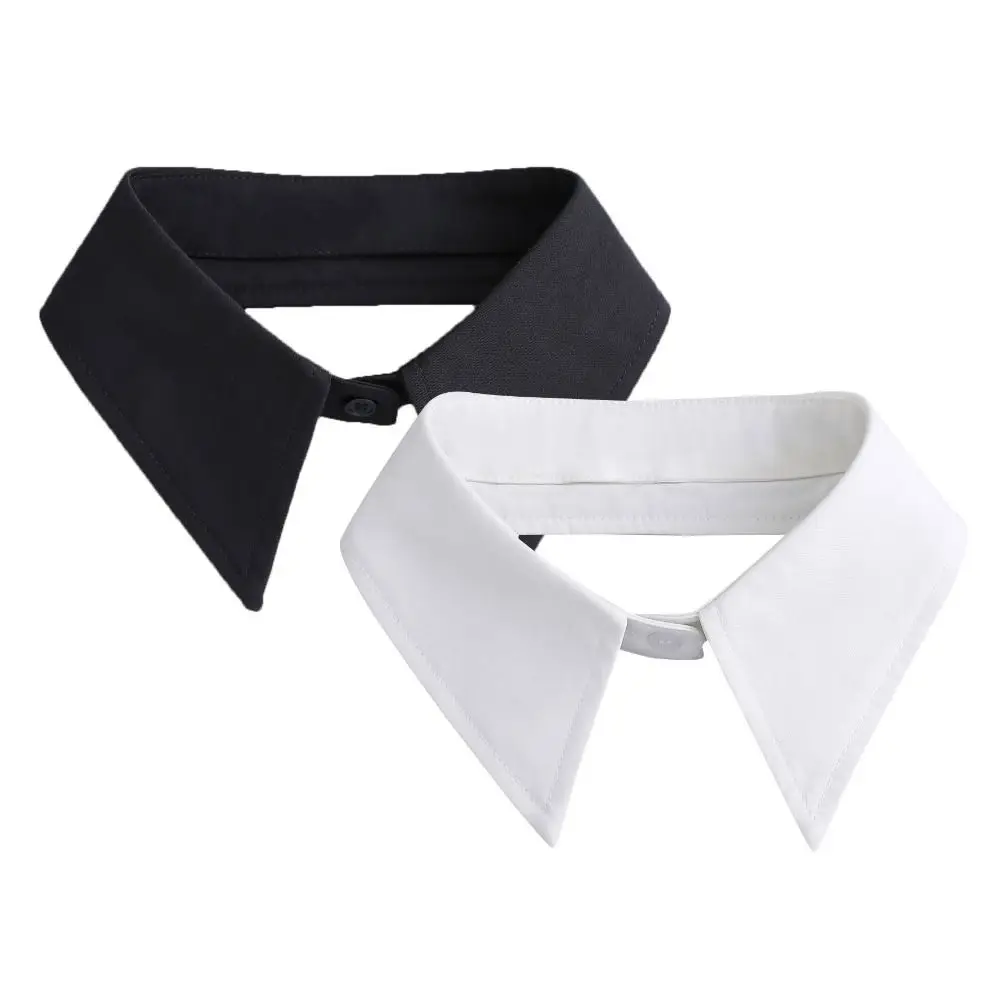 

Chiffon PU Leather Fake Collar Korean Style Square Sweater False Collar Tie Decoration Shirt Collar Neck Shoulder Wraps Lady