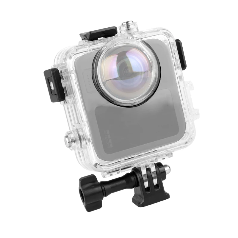 Für GoPro Max 2 Wasserdichte Gehäuse Fall Schutzhülle Anti-Drop Schutzhülle Unterwasser Dive Shell Action Kamera Zubehör – Detail 16