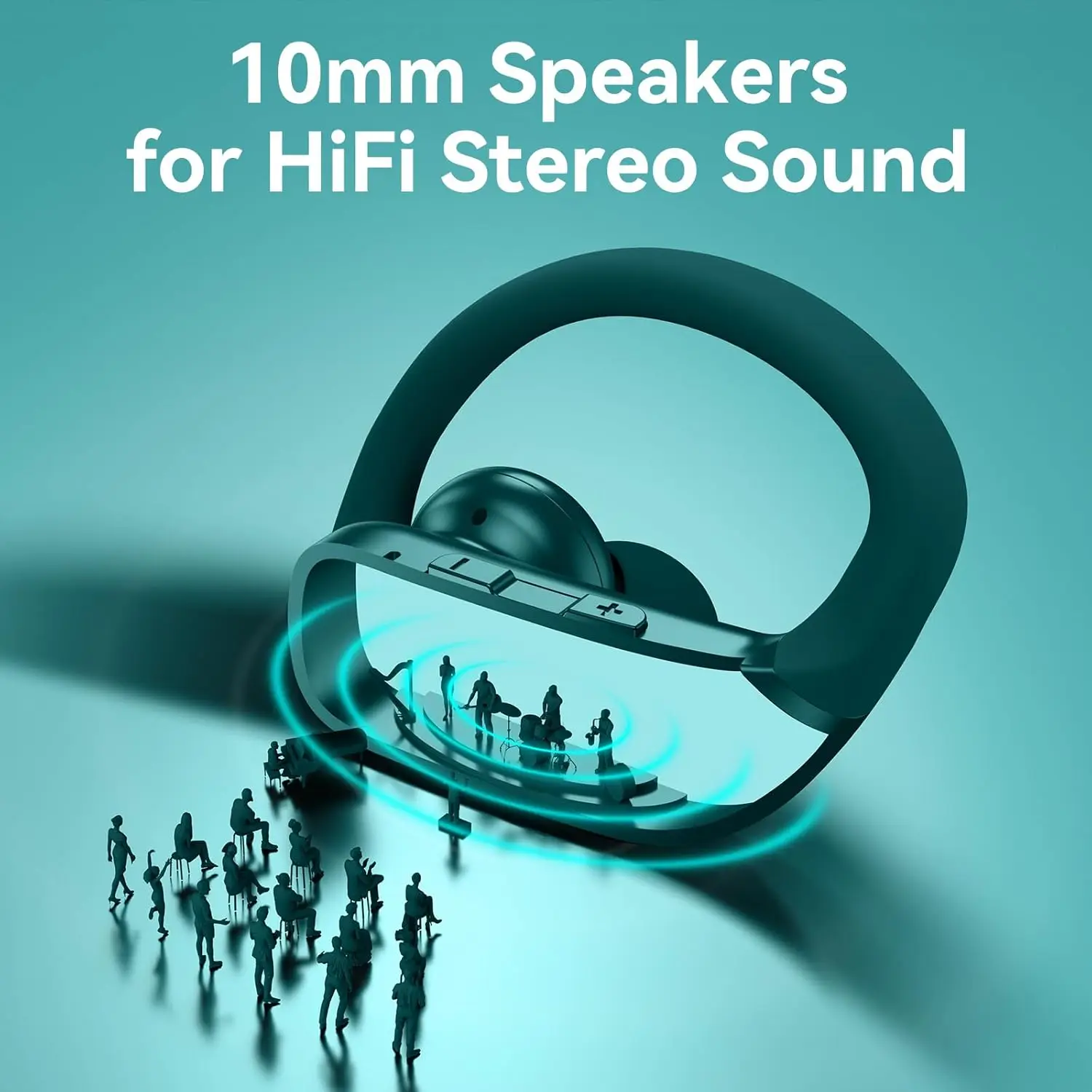 Wireless Bluetooth Earbuds with Extended Playtime and LED Display Case