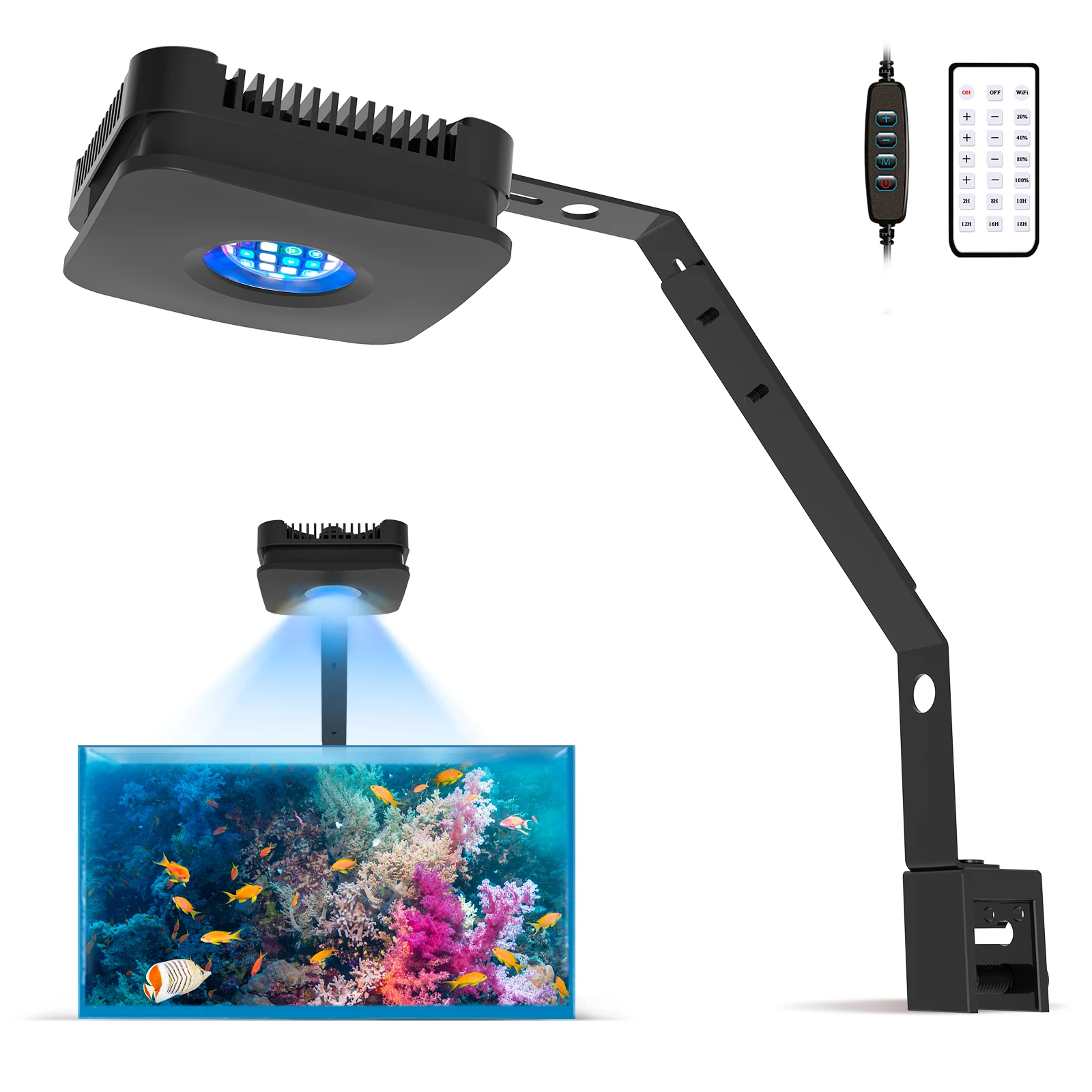 Lominie Pixie 30 Program Led Lights Aquarium Lighting Nano Fish Tank