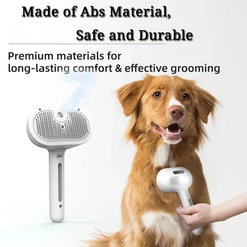 Steam Dog Grooming Brush 1