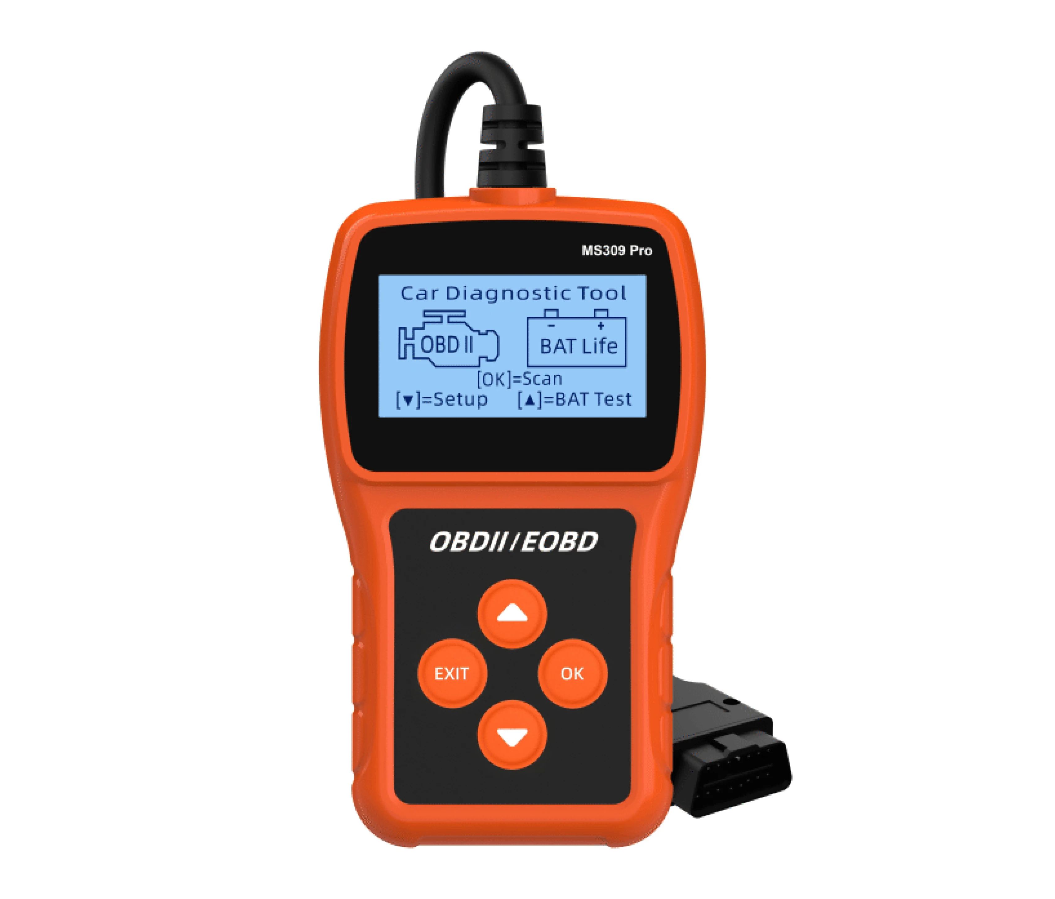 

MS309 Pro Car Fault Detector OBD2 EOBD Scanner Code Reader