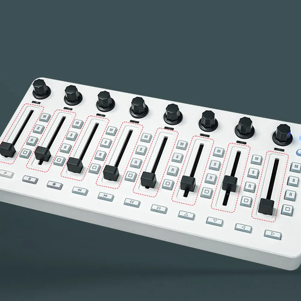 무선 MIDI 컨트롤러 BT 연결 USB 컨트롤러 믹서 대부분의 전자음악 악기용 무선 컨트롤러