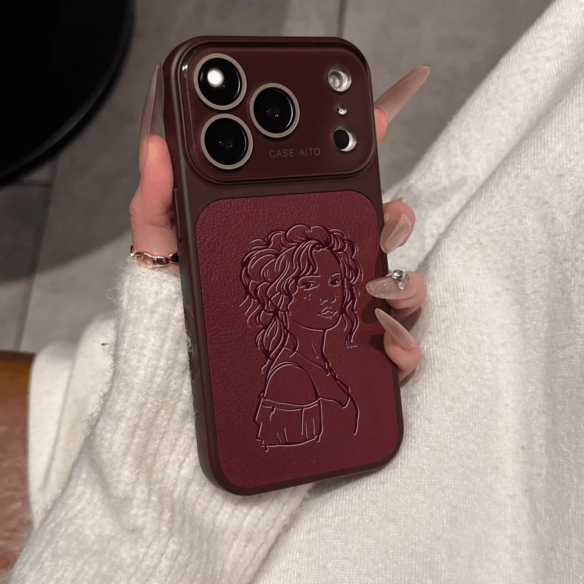 Custom Family Pet Photo Image Converted to Minimalist Line Style thumbnail 3