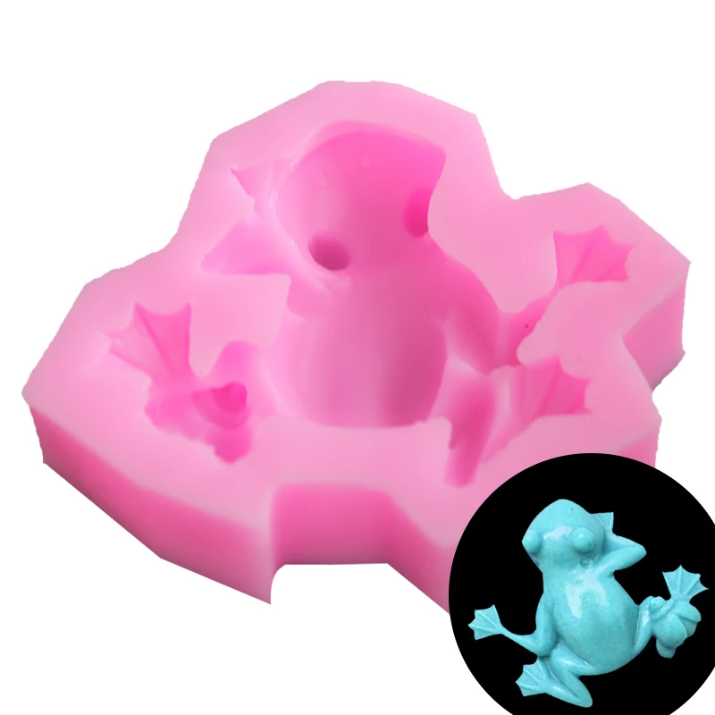 

3D Animals Frog Form Silicone Molds Fondant Molds DIY Chocolate Cake Decorating Tools Candy Epoxy Gumpaste Clay Soap Resin Mould