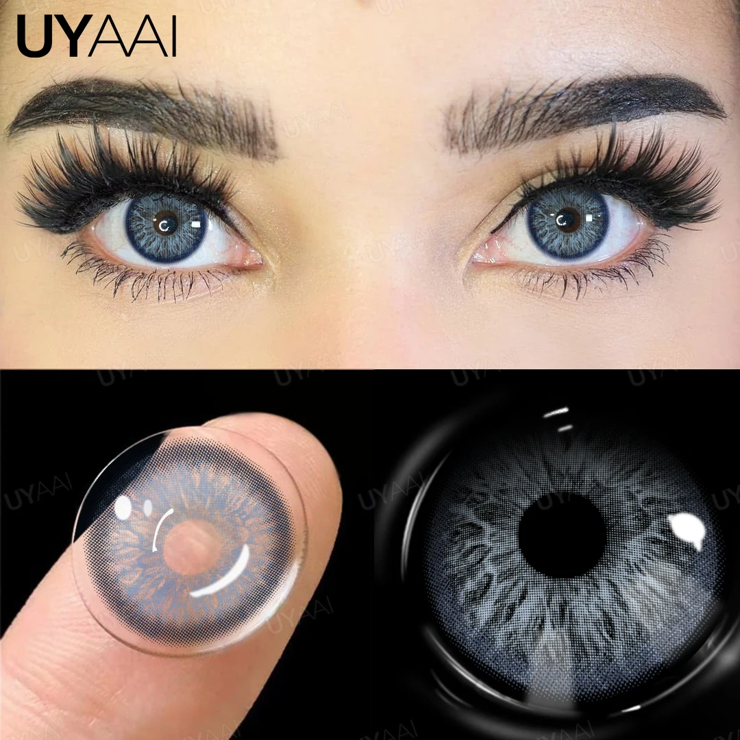 UYAAI Myopia Corrective Color Contact Lenses - Vibrant Multicolor Collection