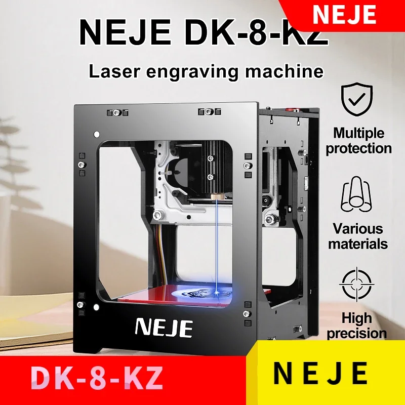 Beginner-friendly] NEJE DK-8-KZ Mini Laser Engraving Machine