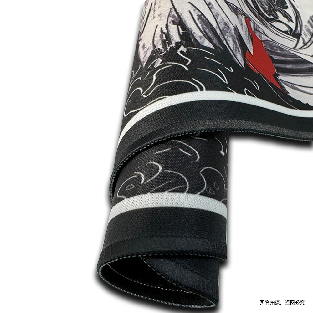 Japonês Samurai xl Gaming Mouse Pad Personalizado hd Mousepad Borracha Natural para o Escritório Laptop Novo - Imagem 4