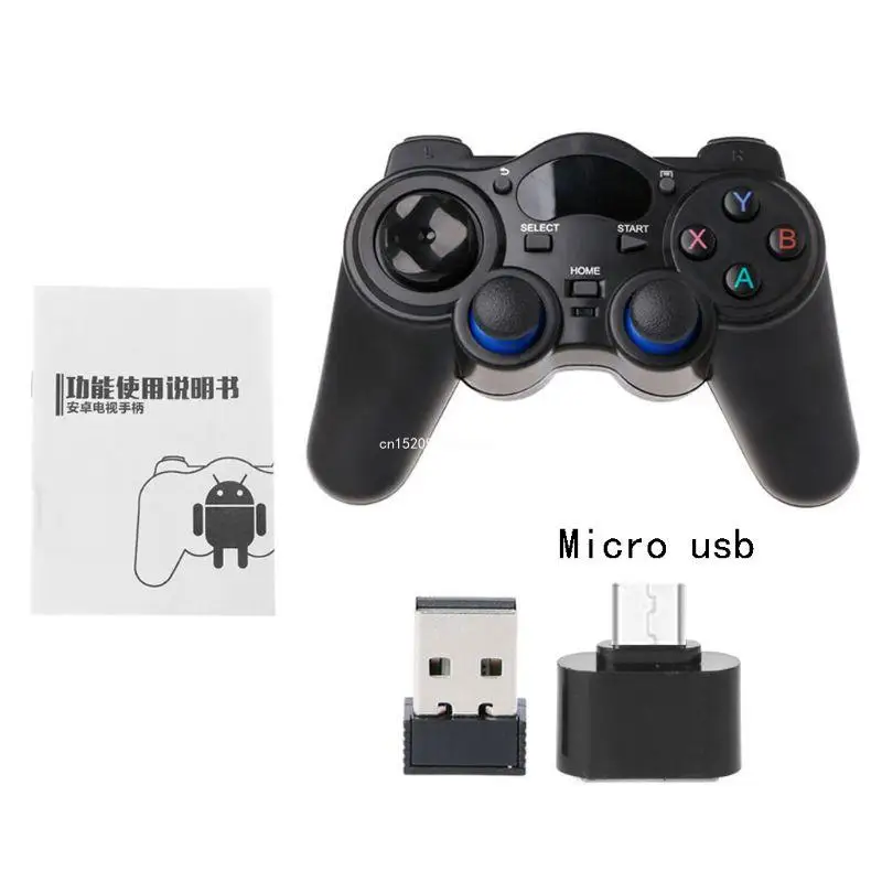 Controller Wireless Compatibile Con Per Pc Joystick Gamepad Dropship