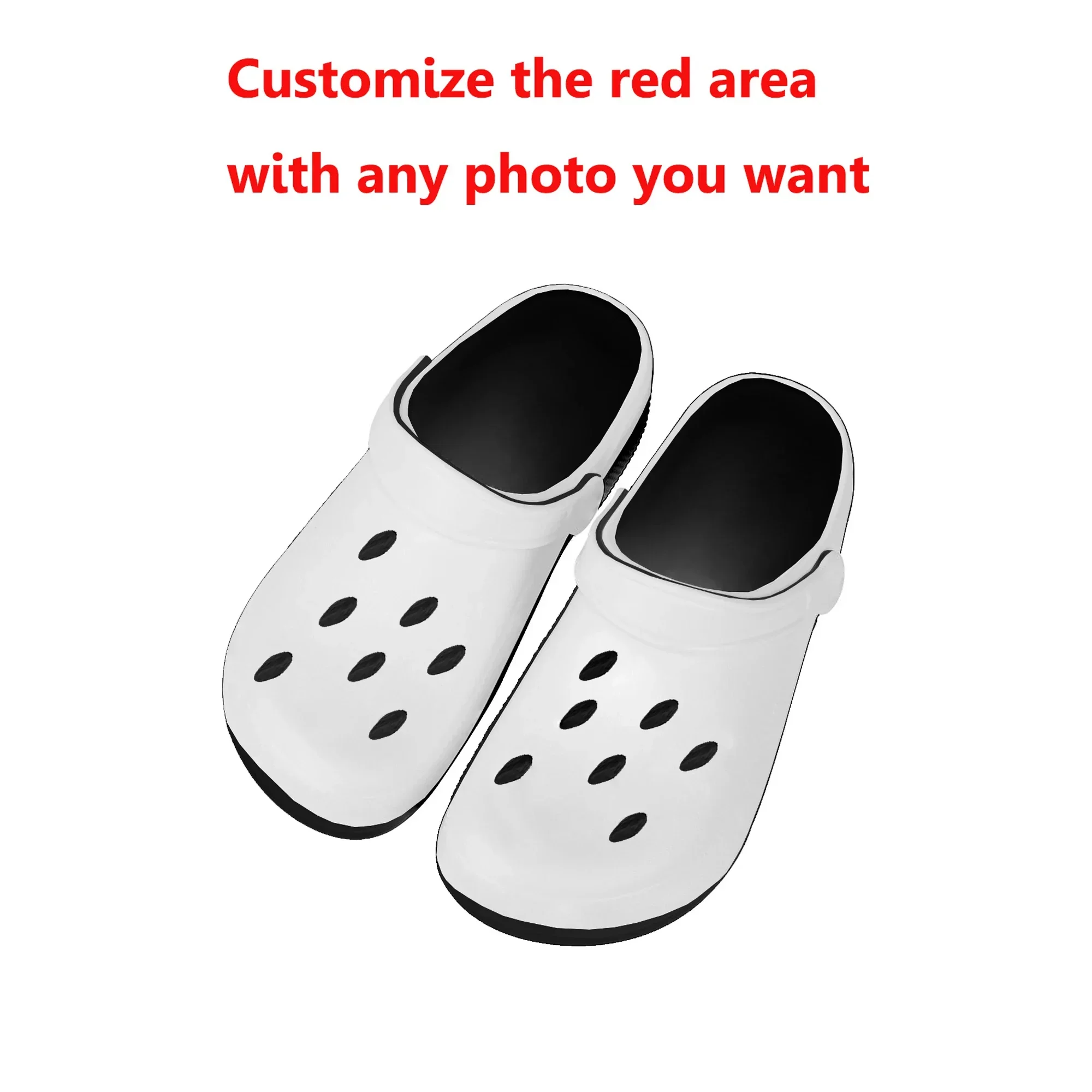 

Custom Clogs Water Shoes Mens Women Youth Boy Girl Sandals Garden Bespoke Home Clog Tailor Shoe Customize Beach Hole Slipper