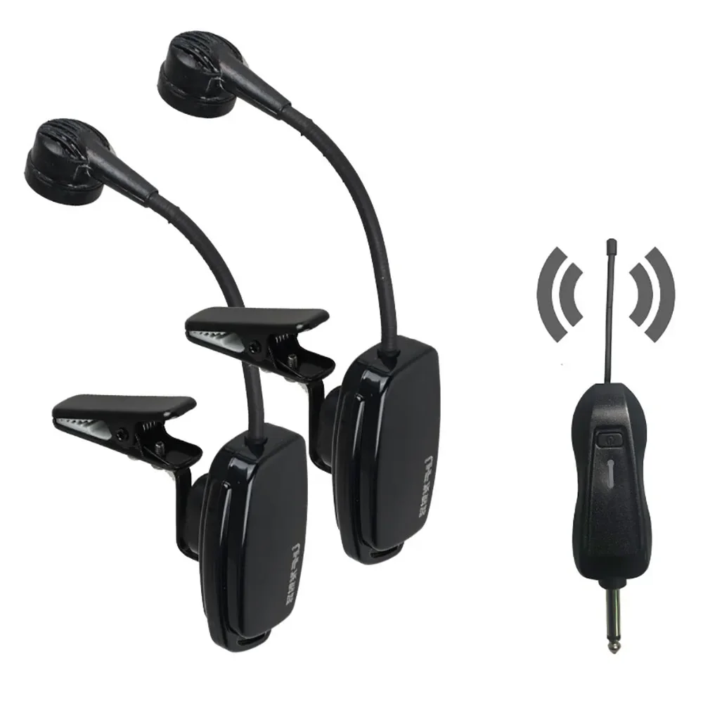 UHF 2.4G プロフェッショナルワイヤレス楽器用マイク サックス
