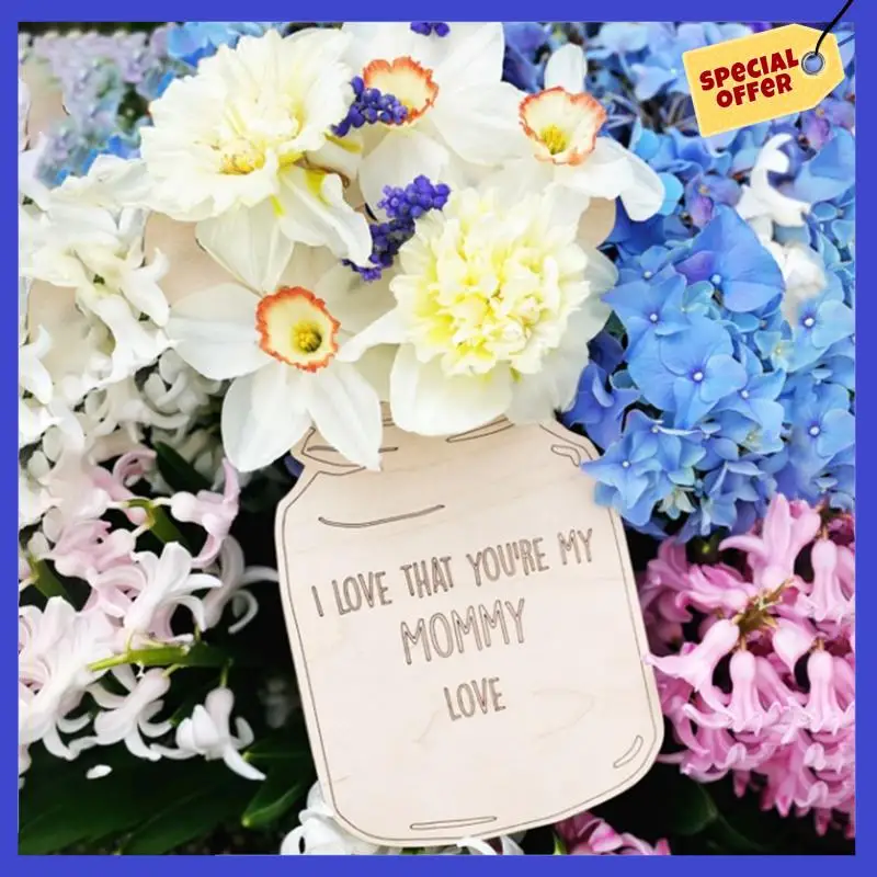 Personalized Mother Gift New Mother's Day Flower Stand Gifts For Mothera01p