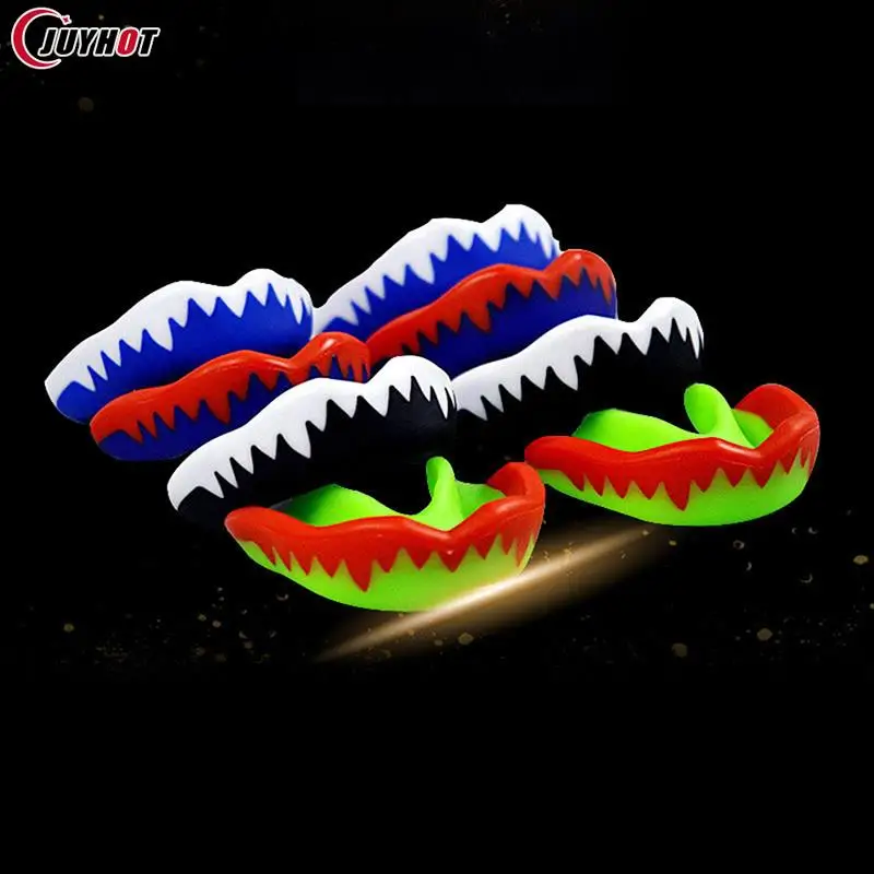 1Pc Sports Mouth Guard EVA Teeth Protector bambini adulti paradenti dente Brace basket Rugby boxe Karate Appliance Trainer