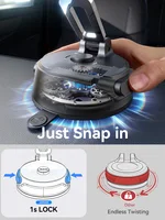 Joyroom Magnetic Suction Cup Phone Mount Universal Vacuum Magnetic Universal Car Phone Holder Mount For Dashboard Windshield 4