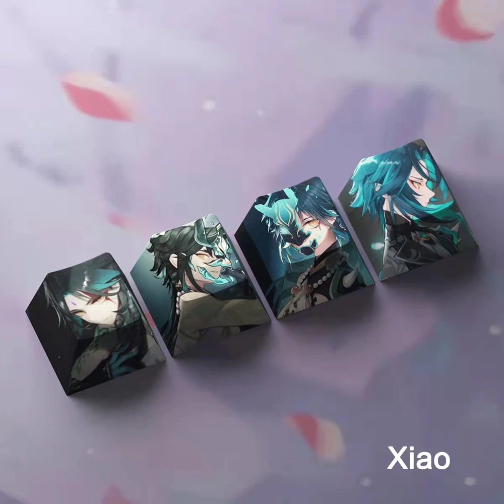 Keycaps Cereja Perfil Anime PBT Keycap Para