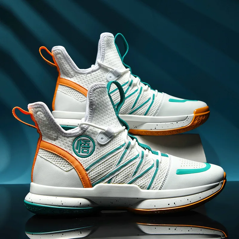 Anime Men High-tops Sneakers Non-slip Breathable