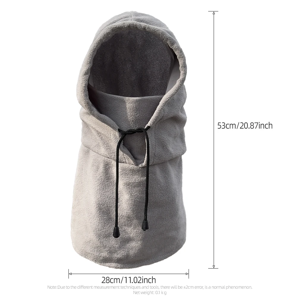 NYQD Fleece Balaclava Face Mask Image 1