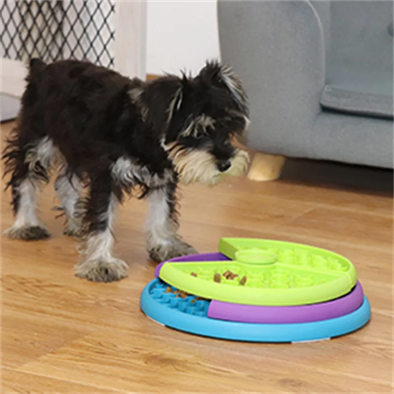 Title 9, Pet supplies Slow food bowl anti choking cat bo...