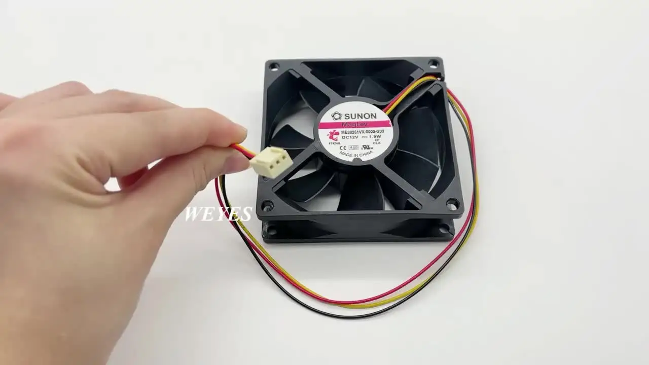 Ventilateur De Reoidissement Du Radiateur Universel 80 Mm Carré, 12V DC, Caisse 8 Cm Pour Les Composants Électroniques Du 17,36 € | DHgate