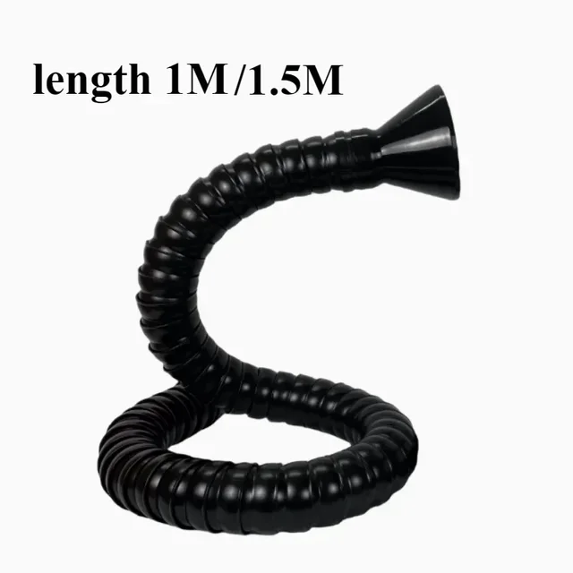 เครื่องช่วยหายใจควันแบบยืดหยุ่นตําแหน่งท่อไม้ไผ่หลอดดูดเครื่องดูดควันเก็บควันอุตสาหกรรมระบบสกัดควัน 1