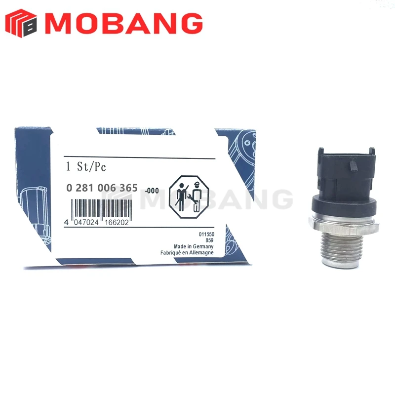 

Fuel Rail Pressure Sensor Common Regulator OEM 0281006365 0281006158 for MMAN TGA IVVECO CIVIS Daily AALFA ROMEO 147 CCHEVROLET