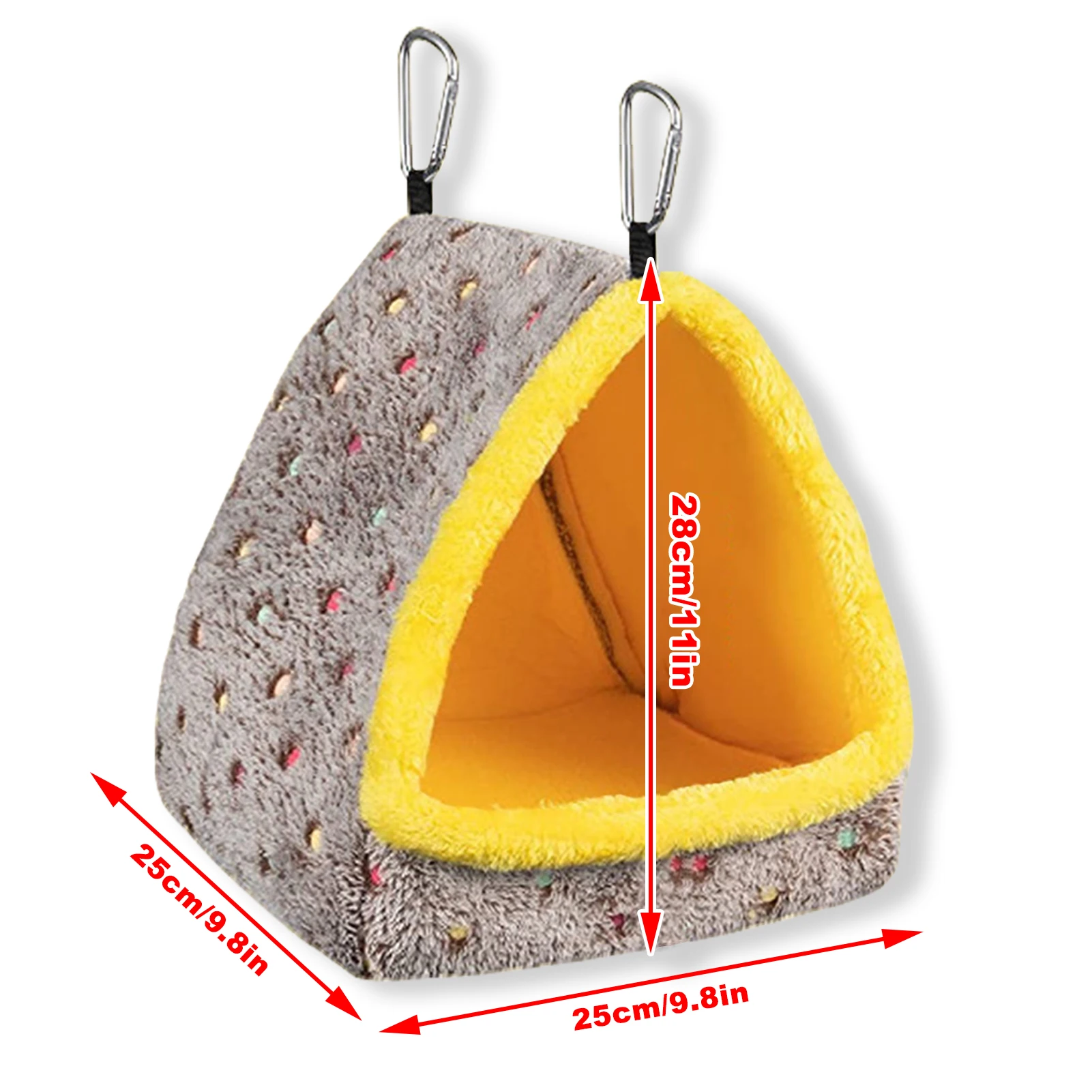 Bird House Bedding for Cage Parrot Guinea Pig Chinchilla Hedgehog Winter