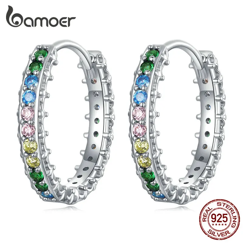 Cerchi Orecchini Donna Senza Pietra Orecchini Pendenti A Cerchio In Argento Sterling 925 Placcati - Per Donna, Diametro 50/70 Mm, Design Elegante Collana Tennis Argento 925 - Foto 5