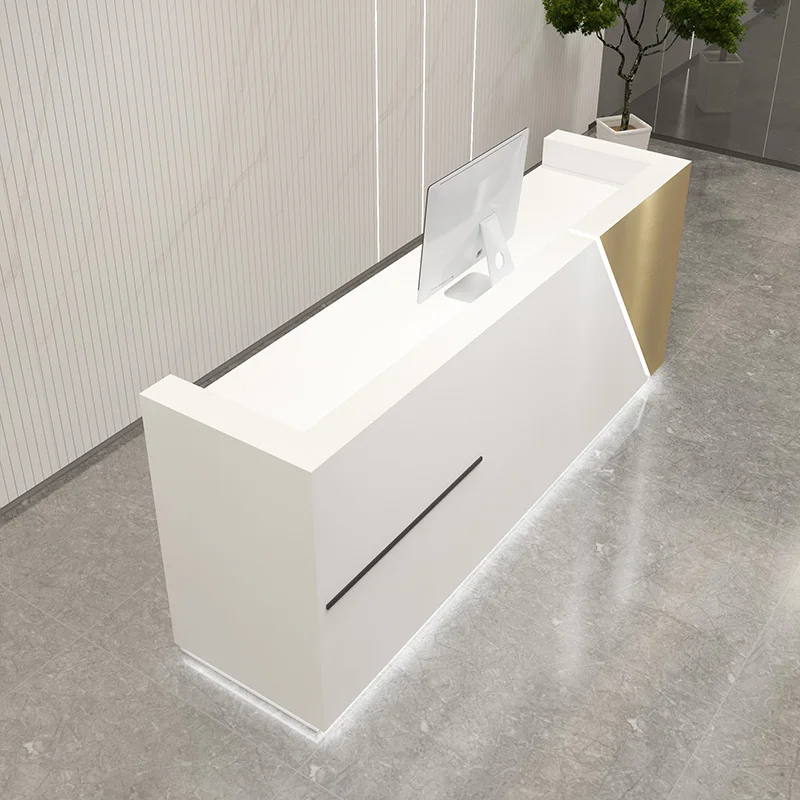 Executive European Reception Desk Luxury Lectern Consable Spa Reception Desk Modern Garden Mesa De Escritorio Furniture WJ15XP