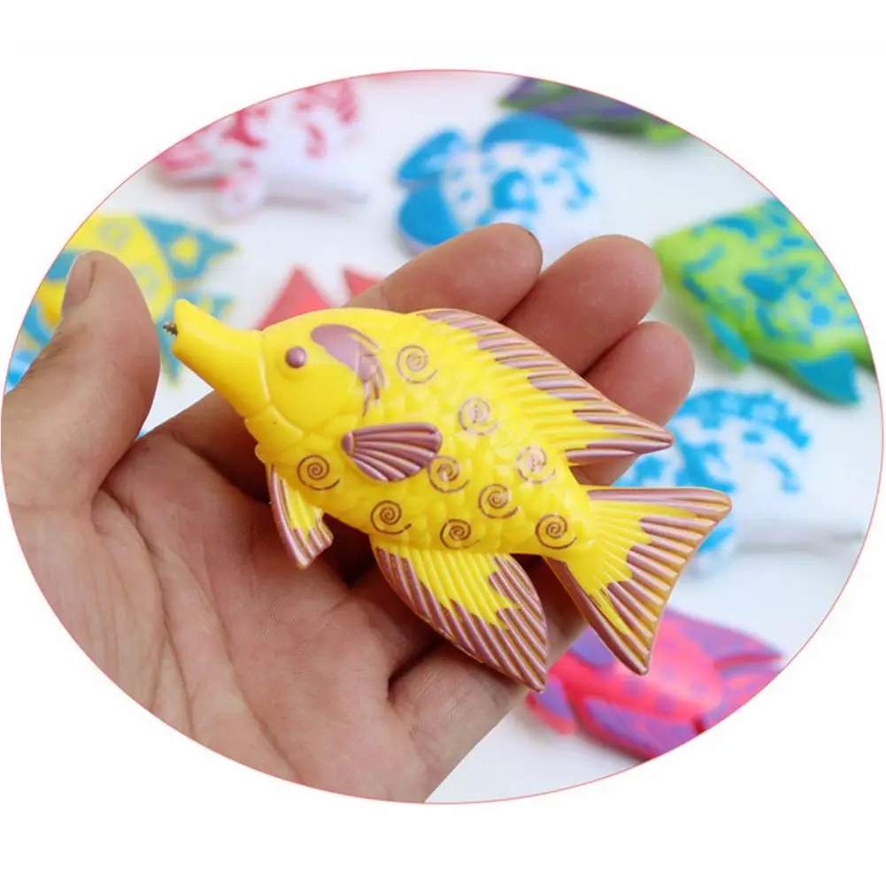 Magnetic Baby Fishing Toy Set Fun Time Fishing Game With 1 Fishing Rod and  6 Cute Fishes for Children Toys Gifts Random Color - AliExpress