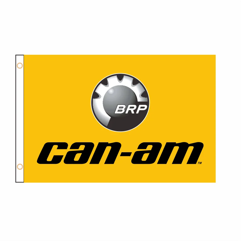 Banner Personalizzato Canam Brp Can Am Flag Banner 2Ft * 3Ft 3Ft * 5Ft Poliestere Pubblicità Sportiva Qz 233