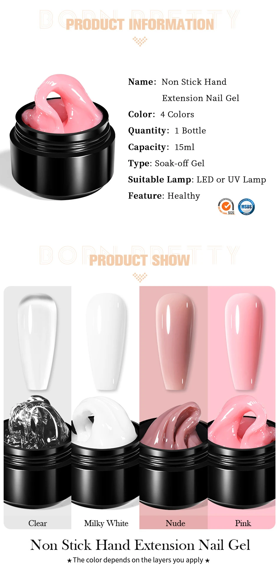 BORN PRETTY Gel Nail Polish 2
