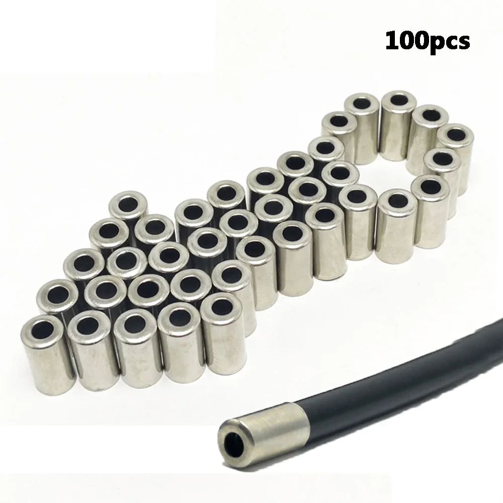 5*10mm 금속 변속기 산악 자전거 시프터 라이딩 부품 사이클링 액세서리 케이블..