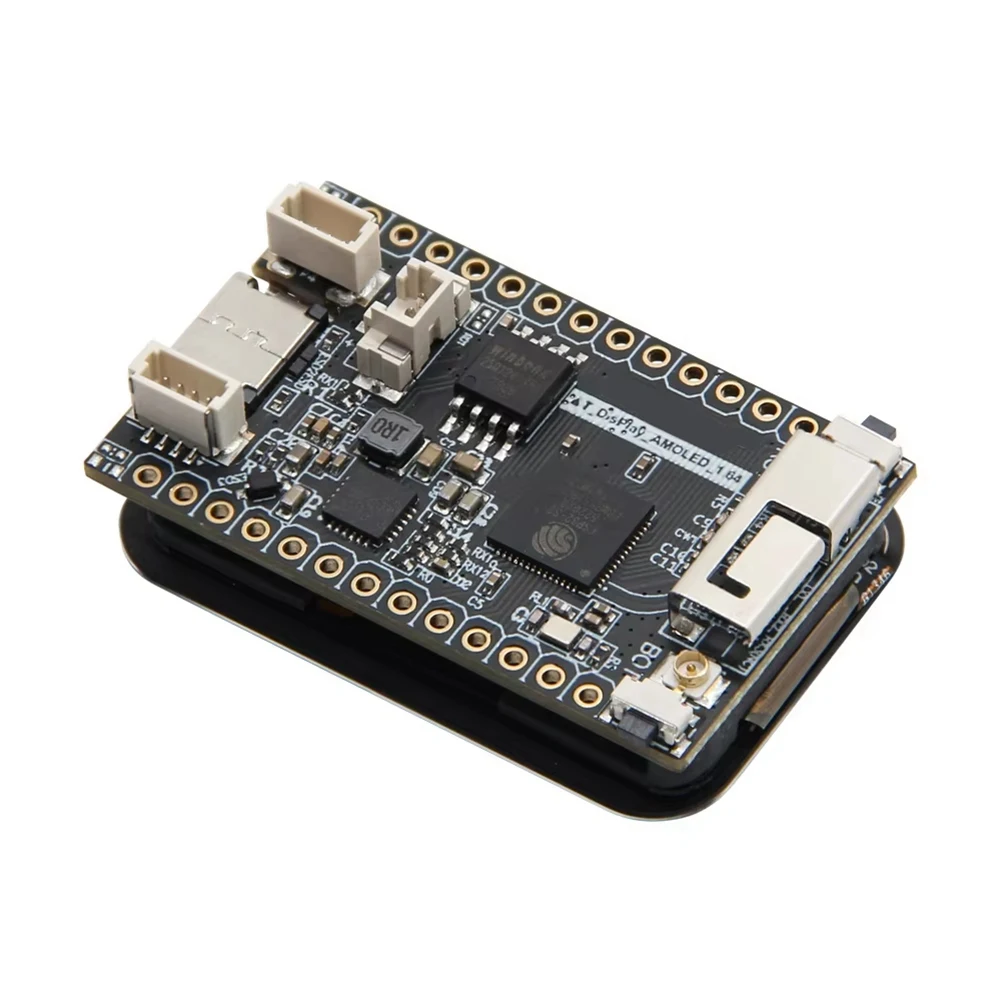 B68A T-Display-S3 ESP32-S3 AMOLED 1.64인치 ICNA3311 터치 디스플레이 화면 플래시-16MB PSRAM-8MB WIFI 블루투스 무선 모듈