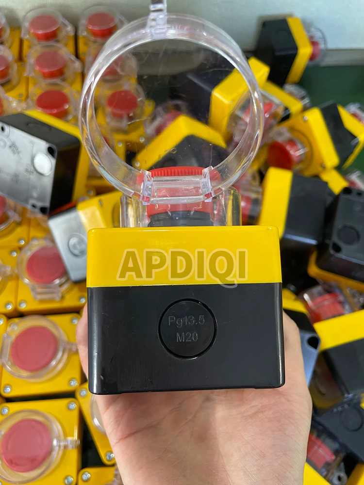 Pulsante Di Arresto Emergenza 22mm - Anello Di Sicurezza Per Situazioni Di Emergenza, Resistente E Affidabile