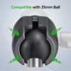 FANAUE Socket swivel arm Compatible 1 inch ball mount With M6/M8/M10/1/4" Screw/25mm Ball for Bicycle Motorcycle Camera 3