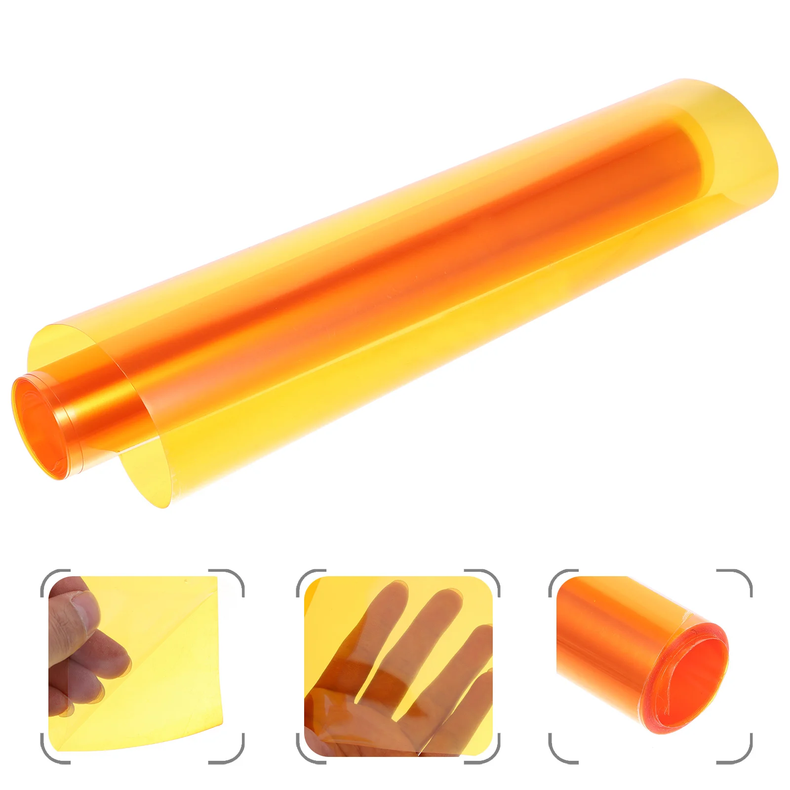 

Headlight Film Tint Light Car Wrap Tail Vinyl Orange Sticker Color Changing Cover Design Windshield Wrapping Fog Headlights For