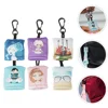6 Pcs Printing Keychain Glasses Cloth Wipes Phone Cleaning Fiber Eyeglass Cleaner 5
