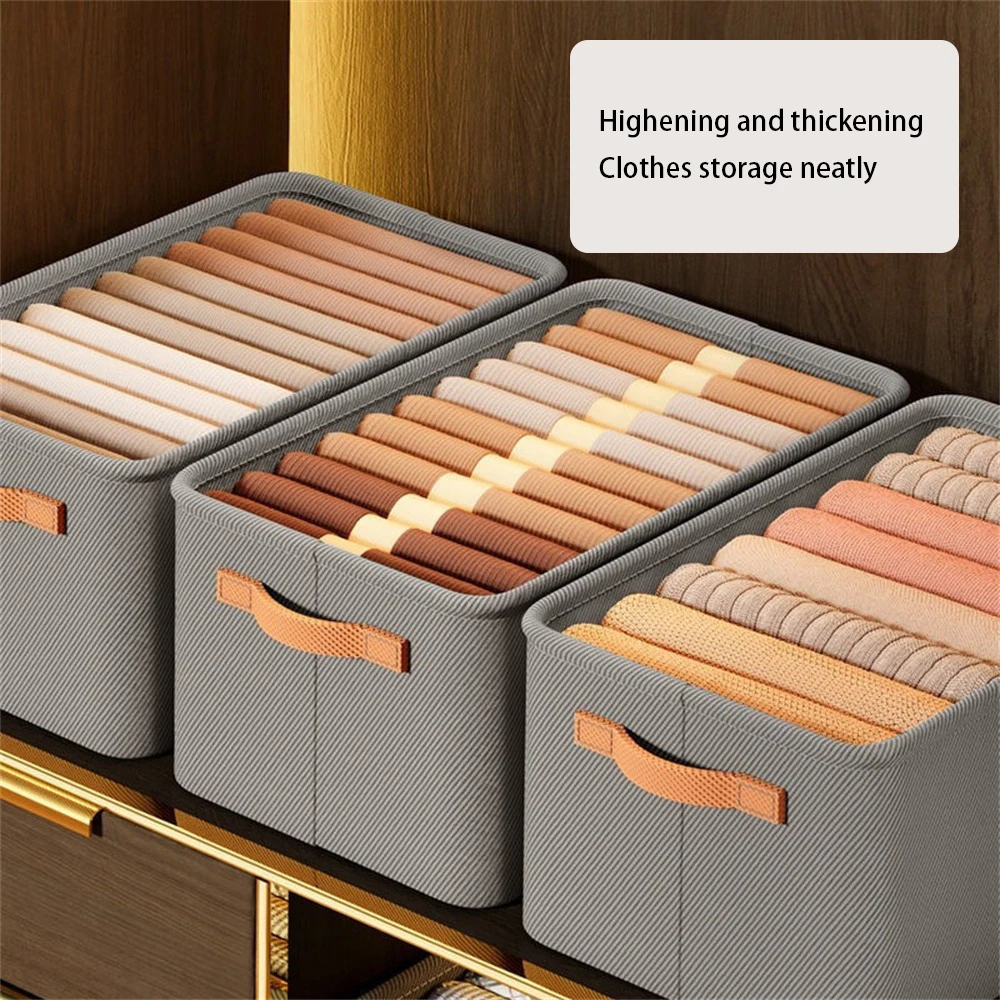 

Clothes Organizer Trousers Clothes Jeans Storage Box Wardrobe Clothes Organizer Underwear Bra Socks Artifact Compartment Box