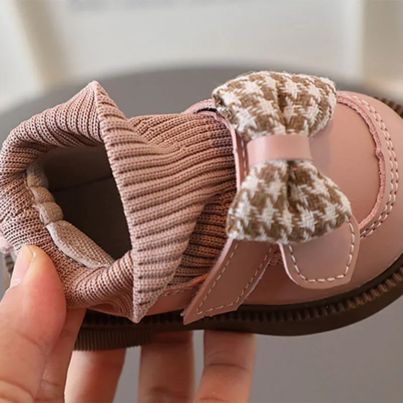 Baby Girl Knitted Sock Shoes and Boots