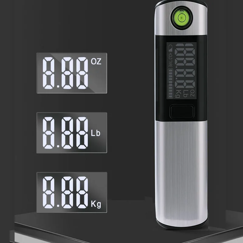 110lb/50kg Digital Luggage Scale Portable Electronic Suitcase Scale Travel Weighs Baggage Bag Hanging Scales Tape Measure